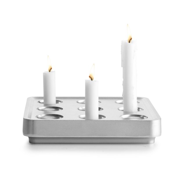 Bougeoir en matériau recyclé fabriqué en Suède