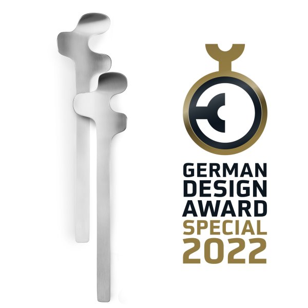 Designpreisgekröntes Salatbesteck