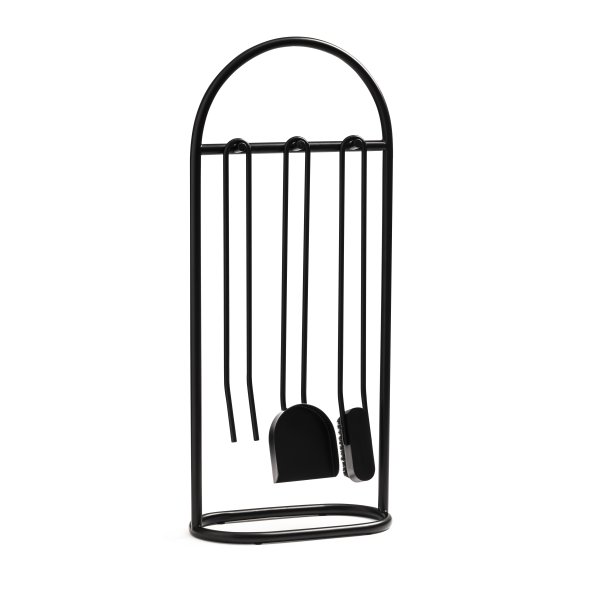 Fireplace tool set in scandinavian style