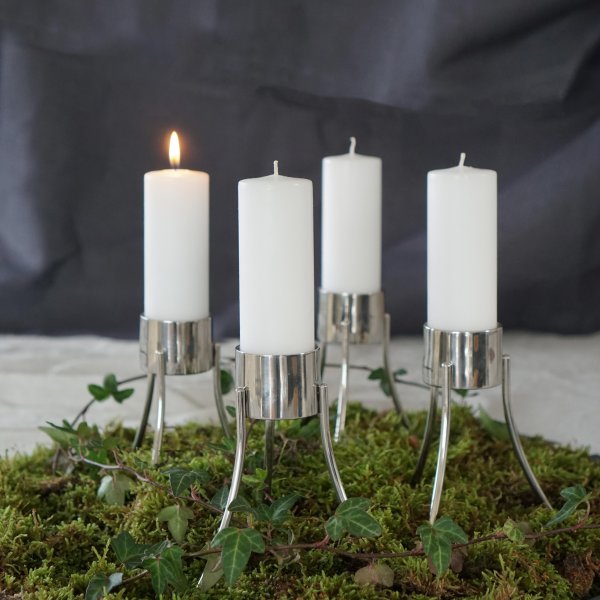 4 pack pillar candles for any tealight holder