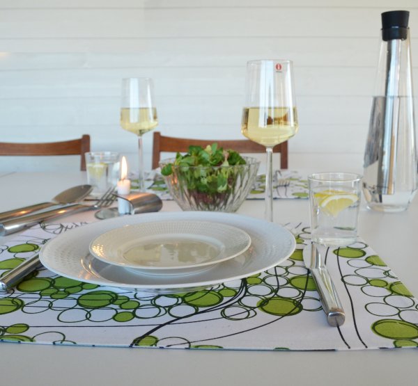 Bordsunderlägg, dubbelsidigt