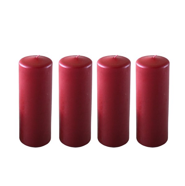 Stumpastaken Long blanc avec coupelle en liège noir - Bougies et vases offerts !