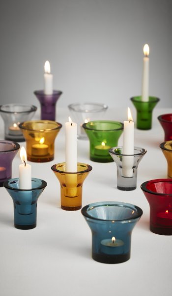 Candleholders and tealight holders in lovley colors