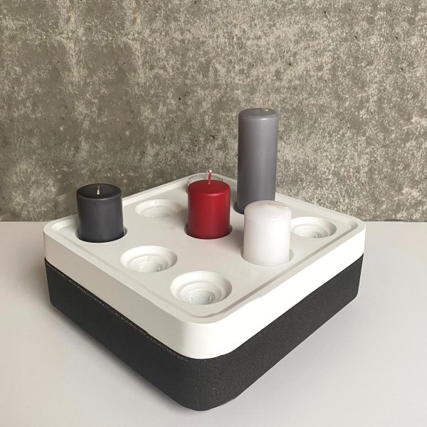 Stumpastaken Small placement de 9 bougies