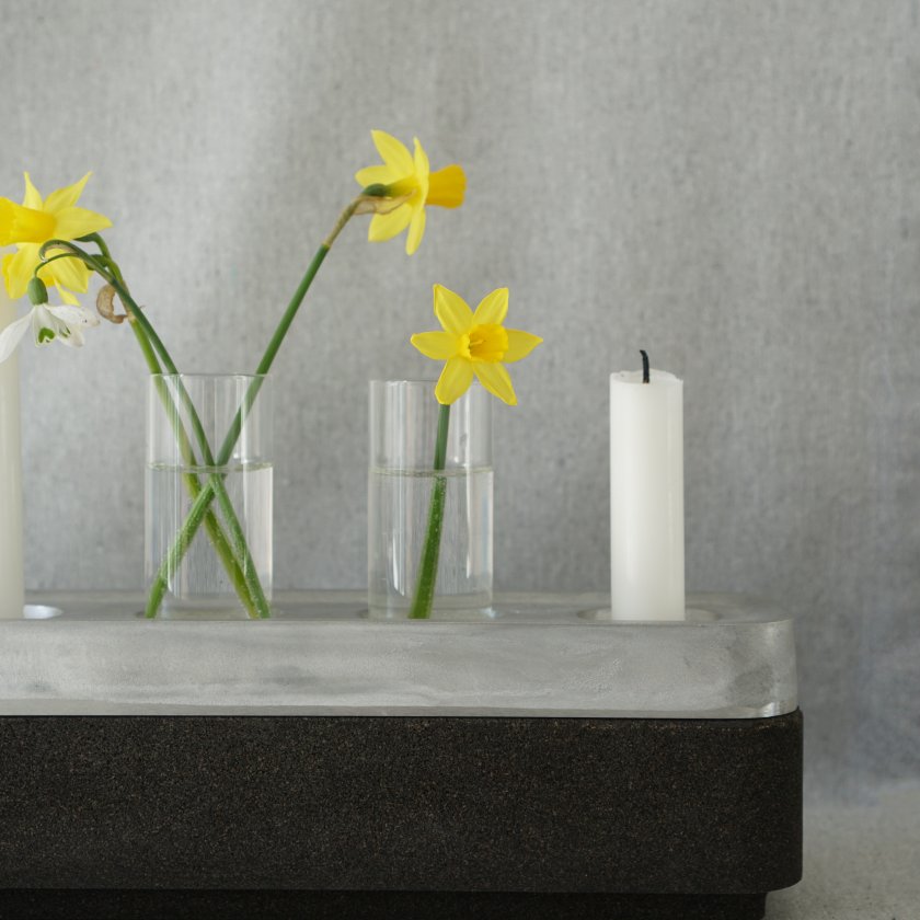 Stumpastaken long med korkskål