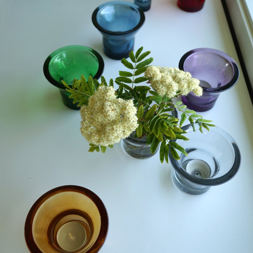 Lumi kleine Vase oder Teelichthalter